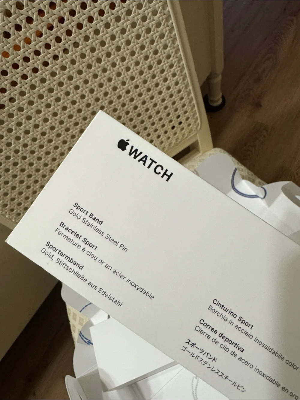 Pink Series 4 Apple Watch Box ONLY